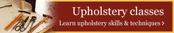 Upholstery classes - Learn upholstery skills & techniques >