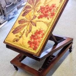 Antique folding stool